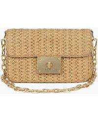 Eric Javits - Lil Cherie Woven Raffia Crochet Handbag For - Lyst
