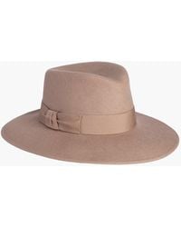 Eric Javits - Wool Zora Felt Fedora Hat For - Lyst