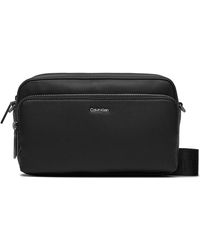 Calvin Klein - Handtasche ck must camera bag w/pckt lg k60k608410 ck black beh - Lyst