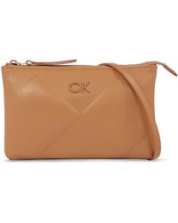 Calvin Klein - Handtasche Re-Lock Quilt Crossbody K60K611042 - Lyst