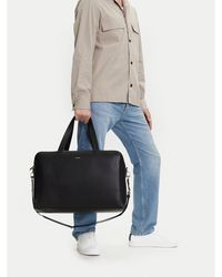 Calvin Klein - Tasche Ck Premium Leather Weekender K50K512931 - Lyst