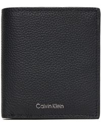 Calvin Klein - Große Herren Geldbörse Foil Emboss Slim Trifold W Card Lv04D1063G - Lyst