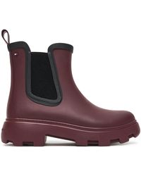 Tommy Hilfiger - Gummistiefel Flag Ankle Warm Lining Fw0Fw08974 - Lyst