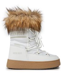 Moon Boot - Schneeschuhe Ltrack Monaco Low Wp 24500600002 Weiß - Lyst