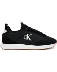 Calvin Klein - Sneakers Retro Runner Lace Up Sock Yw0Yw02060 - Lyst