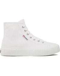 Superga - Sneakers Aus Stoff 2696 Stripe S112I9W - Lyst