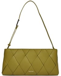 Calvin Klein - Handtasche Ck Woven Elongated Shoulder Bag K60K612992 - Lyst