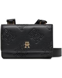 Tommy Hilfiger - Handtasche Th Refined Crossover Mono Aw0Aw15727 - Lyst