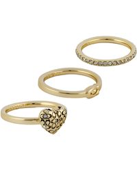 COACH - Set Ringe 37460424 - Lyst