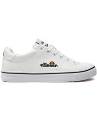 Ellesse - Sneakers aus stoff ls225 v2 vulc shvf0823 white 908 - Lyst