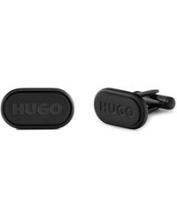 HUGO - Manschettenknöpfe E-Classic-Cuf 50494892 - Lyst