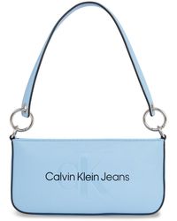 Calvin Klein - Handtasche Sculpted Shoulder Pouch25 Mono K60K610679 - Lyst