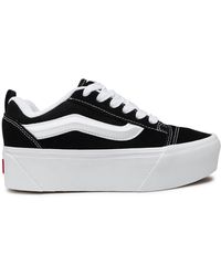 Vans - Sneakers aus stoff knu stack vn000cp66bt1 black/true white - Lyst