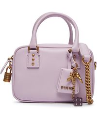 Pinko - Handtasche bowling bag mini . pe 24 pltt 102791 a0f1 purple wwgq - Lyst