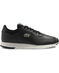 Lacoste - Sneakers linetrack 746sfa0011 blk/off wht 454 - Lyst
