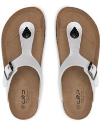 CMP - Zehentrenner Eco Mymosa Wmn Flip Flop 3Q91036 Weiß - Lyst