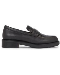 Calvin Klein - Slipper rbr sole loafer w/hw-nano mono hw0hw01723 ck black beh - Lyst