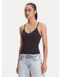 Guess - Top V5Yp05 Z3Oa0 Slim Fit - Lyst