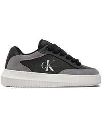 Calvin Klein - Sneakers Chunky Cupsole Lace Skater Btw Yw0Yw01452 - Lyst