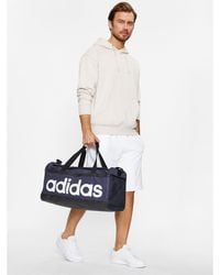 adidas - Sporttasche Essentials Linear Duffel Medium Hr5349 - Lyst