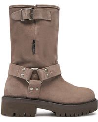 Tommy Hilfiger - Stiefeletten Tjw Urban Biker Boot Suede En0En02729 - Lyst