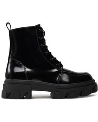 ONLY - Schnürstiefeletten 15329998 - Lyst