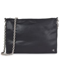 Calvin Klein - Handtasche micro mono chain shoulder bag33 k60k611950 black beh - Lyst