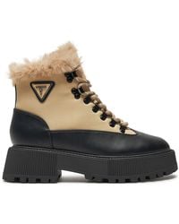 Guess - Schnürstiefeletten Rezim Flfrez Ele10 - Lyst