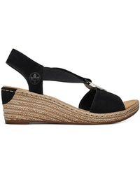 Rieker - Sandalen 624H6-00 - Lyst