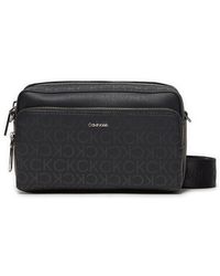 Calvin Klein - Handtasche ck must camera bag_epi mono k60k611926 black epi mono 0gj - Lyst