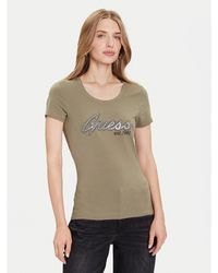 Guess - T-Shirt W5Yi16 J1314 Regular Fit - Lyst