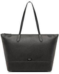 Lancel - Handtasche w zip tote bag a1209010tu black - Lyst