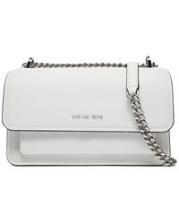 MICHAEL Michael Kors - Handtasche Claire 30T4Sc7L3T Weiß - Lyst