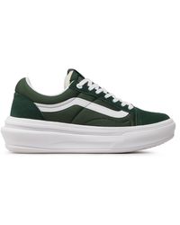 Vans - Sneakers Aus Stoff Old Skool Over Vn0A7Q5Edgy1 Grün - Lyst