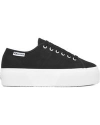 Superga - Sneakers Aus Stoff 3790 Platform S3134Mw - Lyst