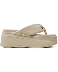 Tommy Hilfiger - Zehentrenner Tjw Wedge Sandal En0En02457 - Lyst