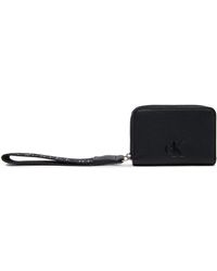 Calvin Klein - Kleine Damen Geldbörse Ultralight Md Zip W/ Wristlet Lv04K1024G - Lyst