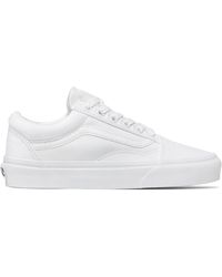 Vans - Sneakers Aus Stoff Old Skool Vn000D3Hw00 Weiß - Lyst