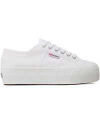 Superga - Sneakers Aus Stoff 2790 Cotw Linea Up And Down S9111Lw - Lyst