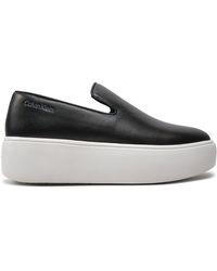 Calvin Klein - Sneakers flatform cupsole slip on lth hw0hw01893 black beh - Lyst