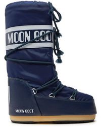 Moon Boot - Schneeschuhe nylon 14004400002 blue - Lyst