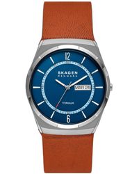 Skagen - Uhr Melbye Titanium Skw6906 - Lyst