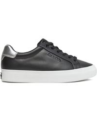 Calvin Klein - Sneakers vulc lace up - nano fox hw0hw02004 black/silver 0gn - Lyst