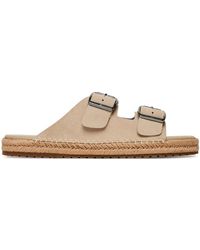 Tommy Hilfiger - Espadrilles Flex Jutte Hilfiger Suede Sandal Fm0Fm05503 - Lyst