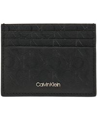 Calvin Klein - Kreditkartenetui Ck Must Mono Cardholder 6Cc K50K512701 - Lyst