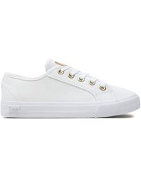 Lee Jeans - Sneakers Aus Stoff Ava C Low 50241019.1Fg Weiß - Lyst