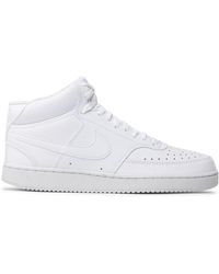 Nike - Sneakers Court Vision Mid Nn Dn3577 100 Weiß - Lyst