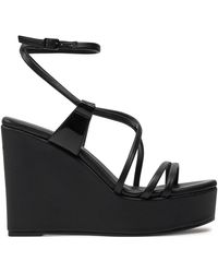 Calvin Klein - Sandalen wedge sandal 70 lth hw0hw01952 ck black beh - Lyst