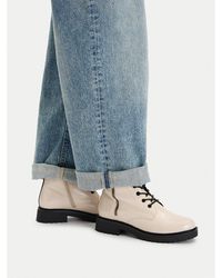 Caprice - Schnürstiefeletten 9-25217-43 - Lyst