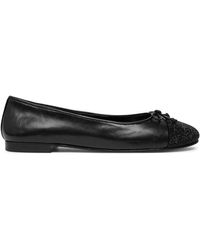 Tory Burch - Ballerinas Cap-Toe Pave Ballet 166214 - Lyst
